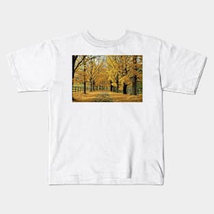 Autumn Trees Near Waynesboro Kids T-Shirt